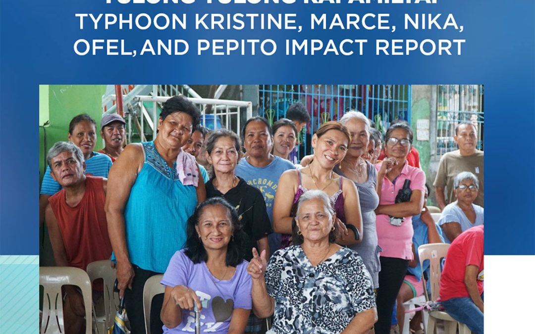 Tulong-Tulong Kapamilya: Typhoon Kristine, Marce, Nika, Ofel and Pepito Impact Report