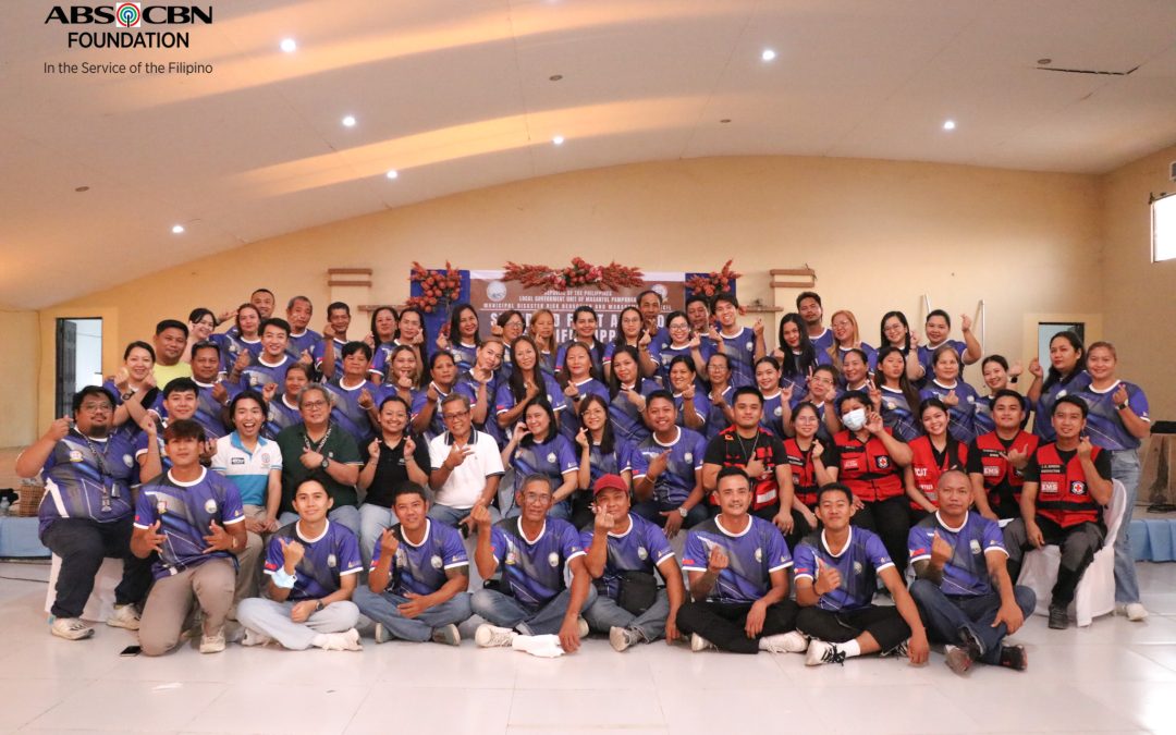 ABS-CBN Foundation Sagip Kapamilya conducts Disaster Preparedness Training in Masantol, Pampanga