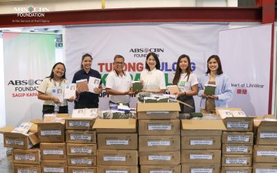 ABS-CBN Foundation Sagip Kapamilya receives more than 7,000 clothing items from Uniqlo Philippines’ Heart of Lifewear