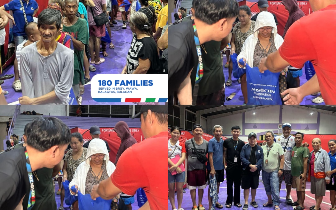 Hope Amid the Flood: Kapamilyas Bring Relief to 180 Families in Balagtas