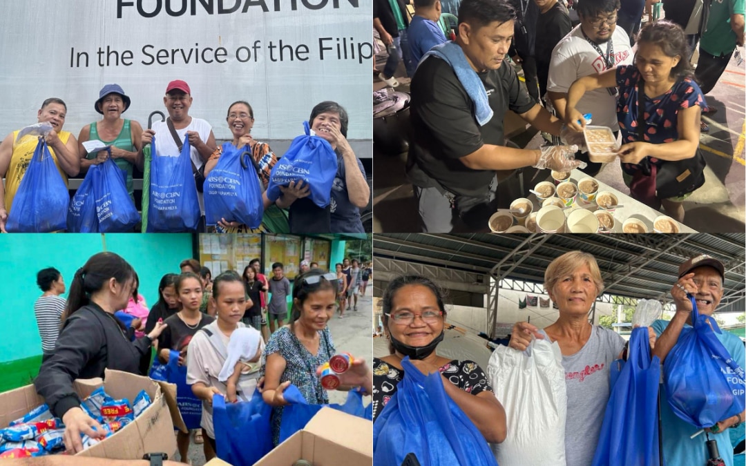 ABS-CBN Foundation Extends Aid to Thousands Affected by Crising, Dante, Emong, and Habagat 