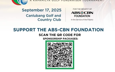 Swing For a Cause: ABS-CBN Foundation Celebrates 36th Year with its First Golf Fundraiser Tournament