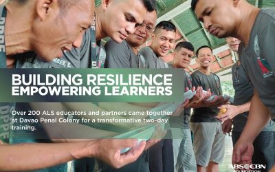 ABS-CBN Foundation Programa Genio gathers over 200 ALS educators and implementers at Davao Penal Colony for Capacity-Building Training