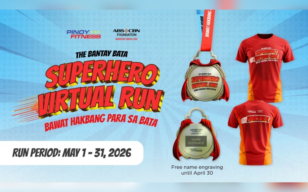 Register now for The Bantay Bata Superhero Virtual Run: Bawat Hakbang Para sa Bata!