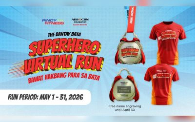 Register now for The Bantay Bata Superhero Virtual Run: Bawat Hakbang Para sa Bata!